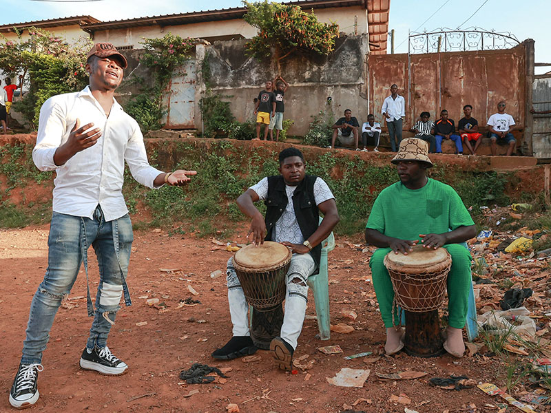 Cameroon's 'funeral music' gives voice to frustrated youth